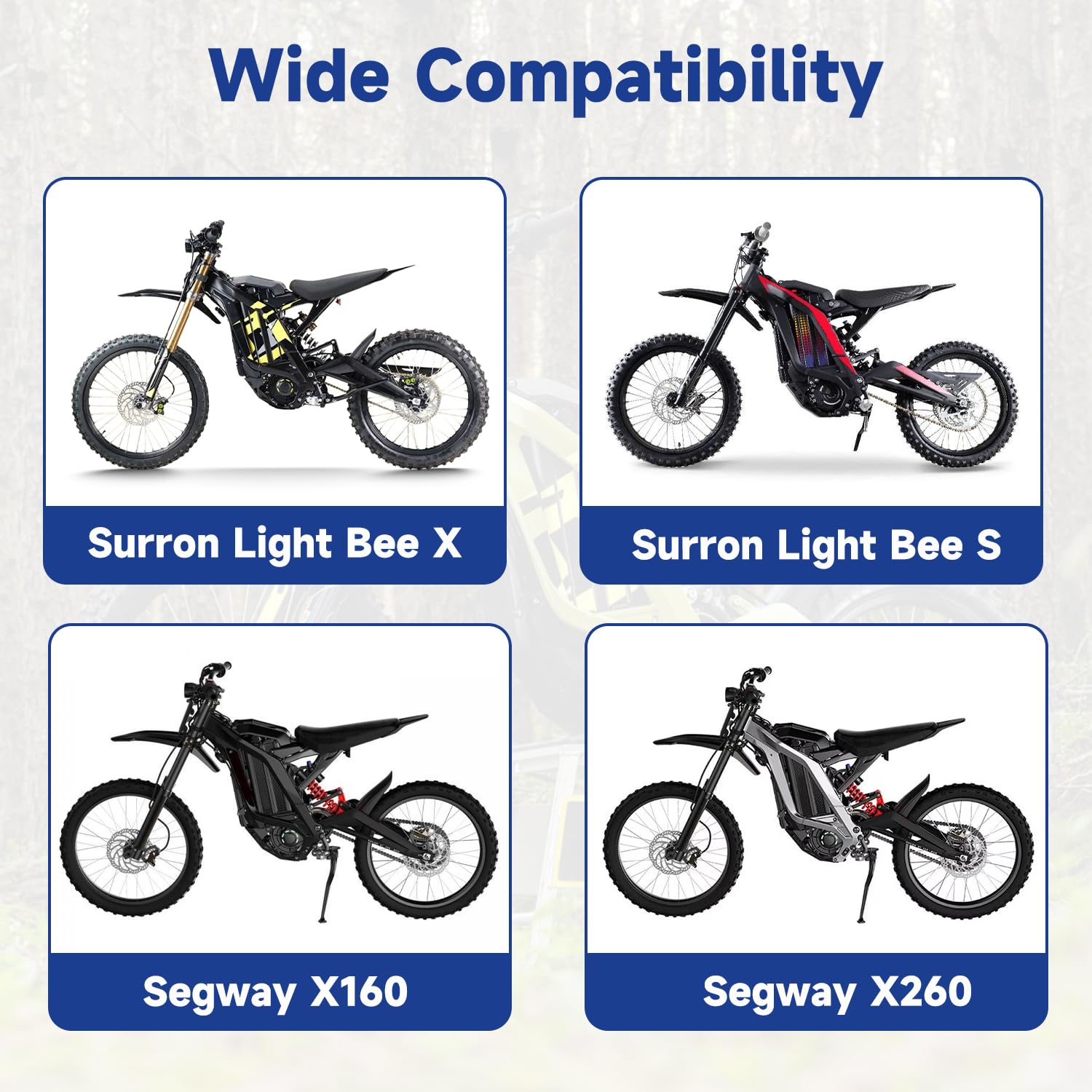 SHIQINHA imitation carbon fiber twist throttle adds stylish, ergonomic grip.