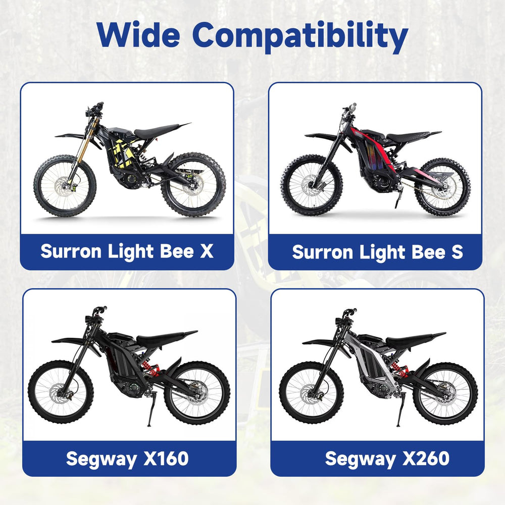 SHIQINHA imitation carbon fiber twist throttle adds stylish, ergonomic grip.