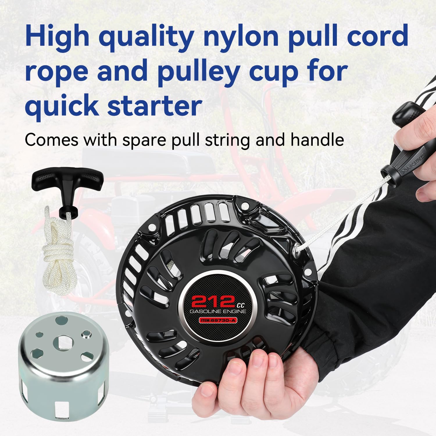 SHIQINHA spark plug and tools kit supports quick setup and testing.
