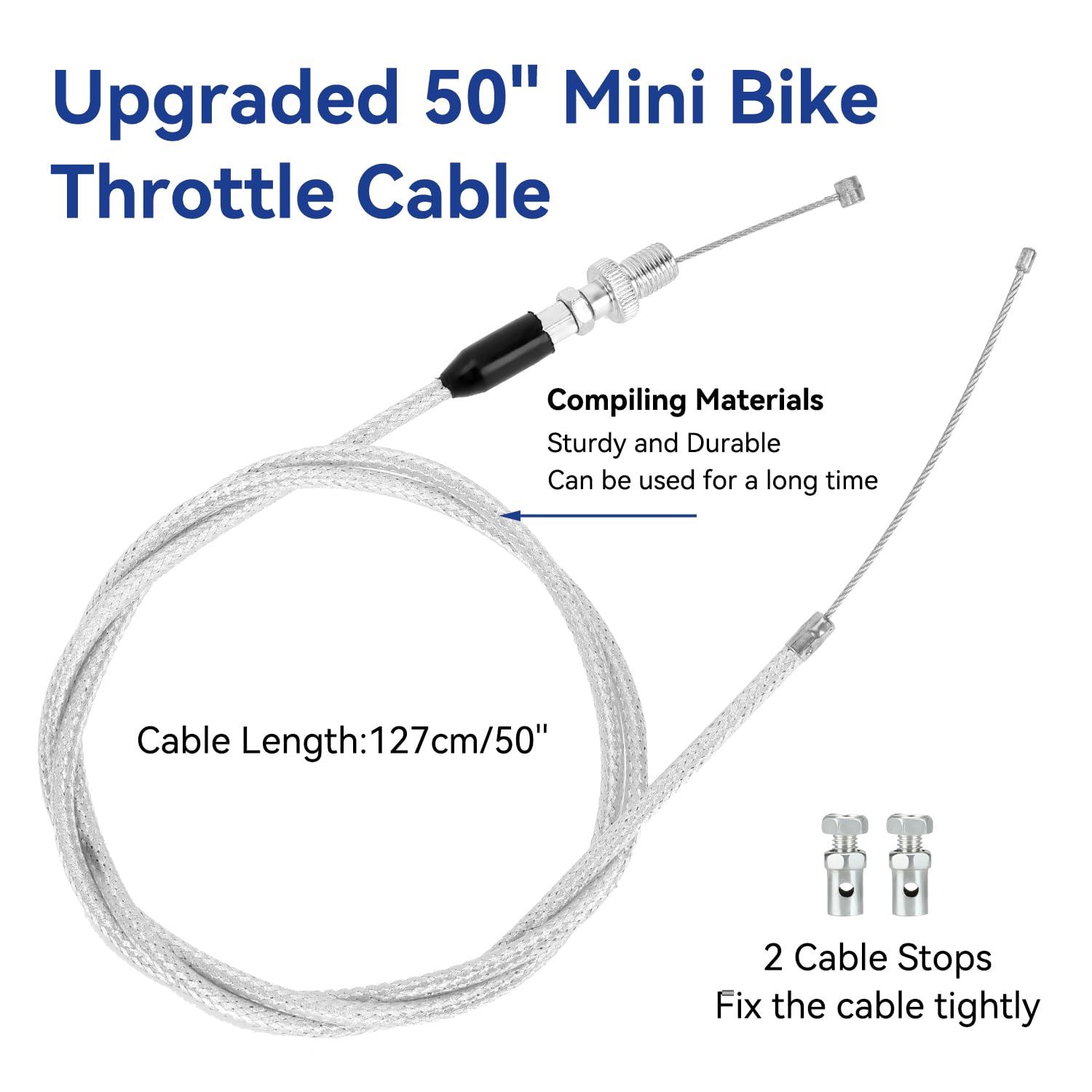Shiqinha mini bike handle grips offer lightweight comfort and grip.
