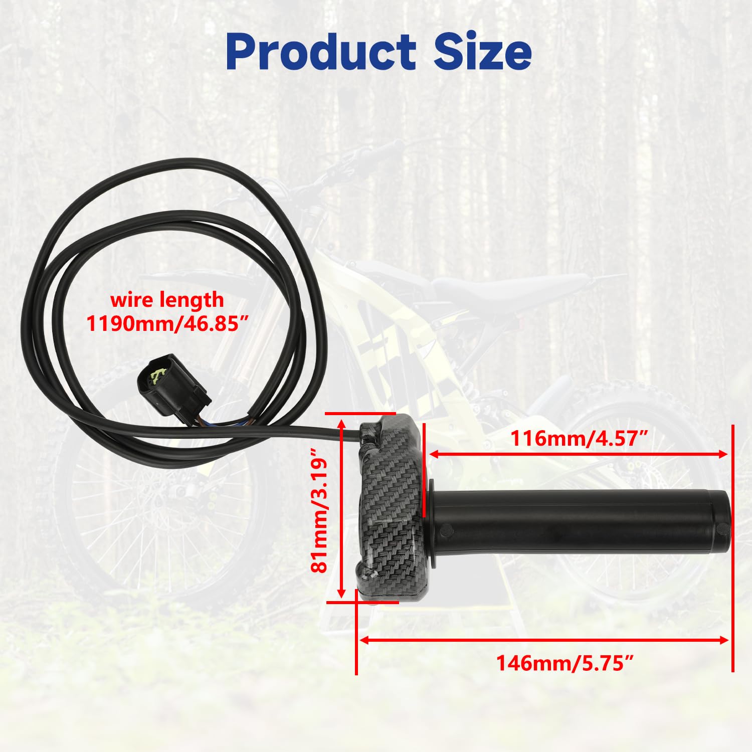 SHIQINHA non slip grip design with multi grooves for stable control.