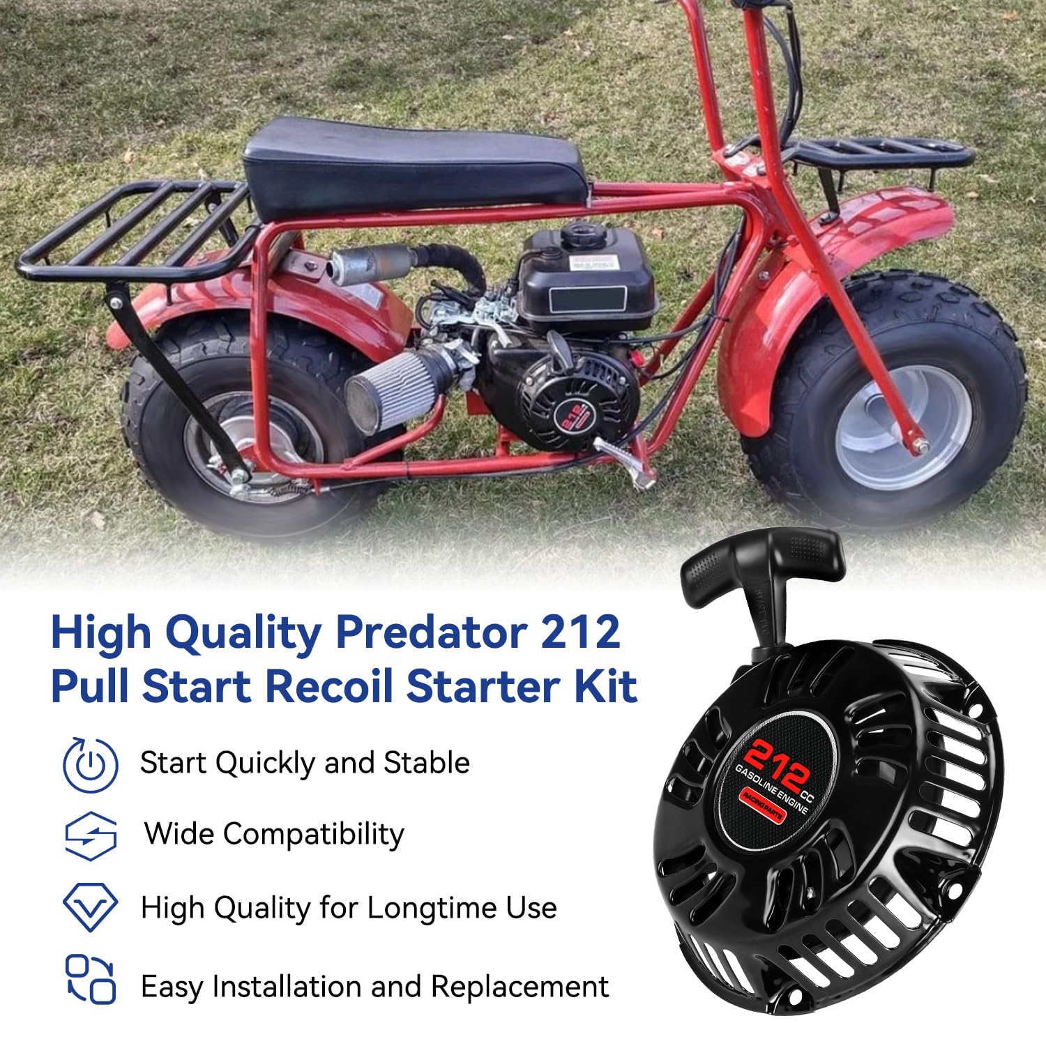 SHIQINHA premium metal construction yields durable recoil components.