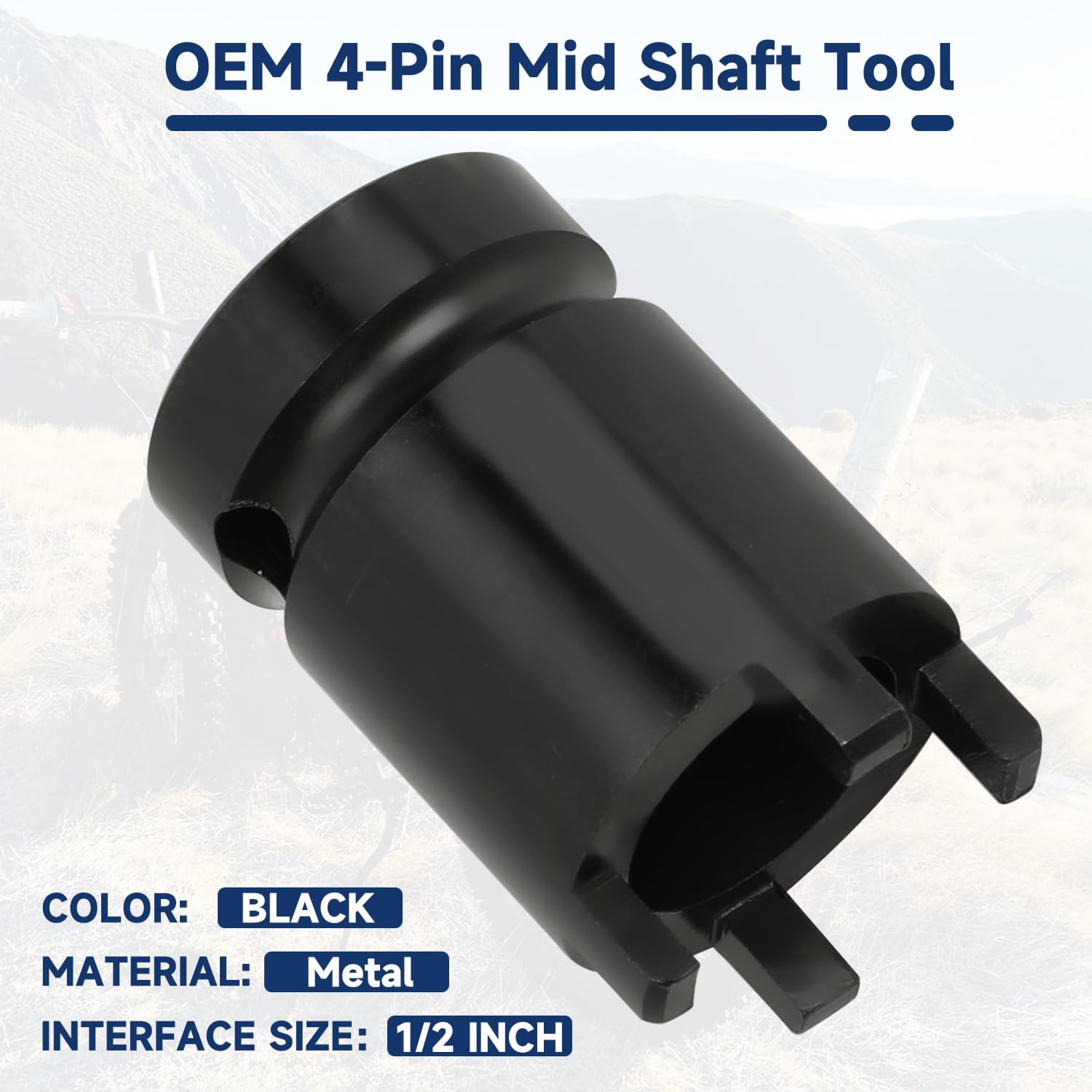 SHIQINHA Sur-Ron Light Bee X tool supports reliable center-nut work.