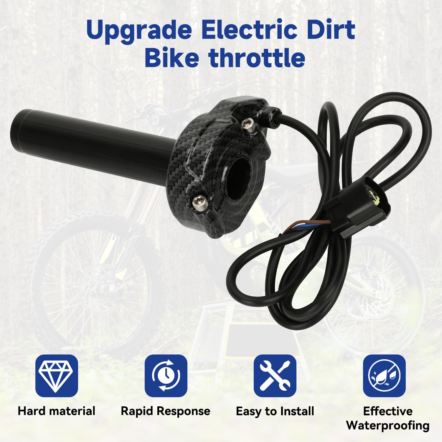 SHIQINHA throttle kit for Segway X260 X160 with plug and play installation.