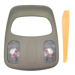 SHISHISHUN overhead console dome light, front view, improves cabin visibility at night