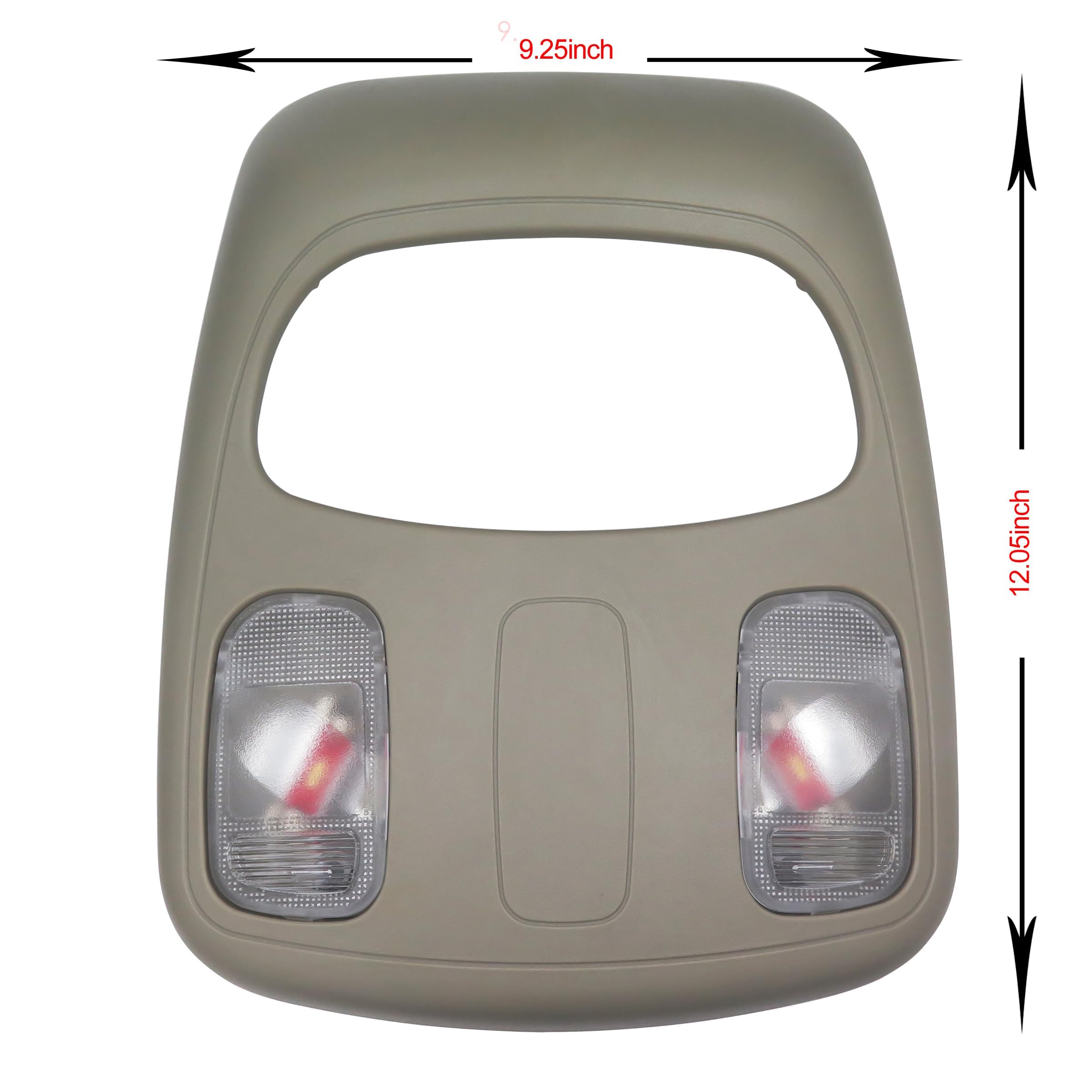 SHISHISHUN dome light side profile showing fit and alignment