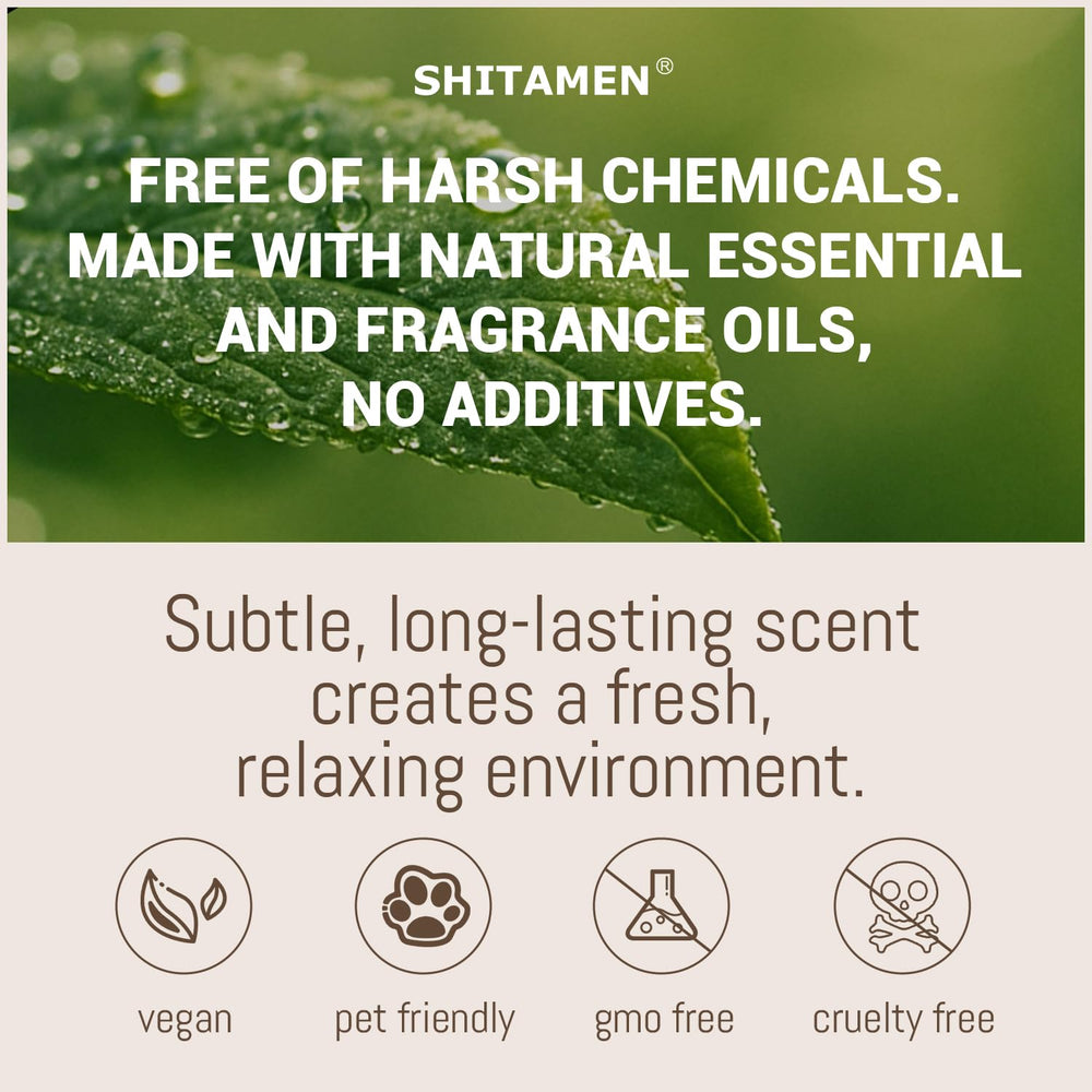 SHITAMEN visor clip image shows easy attachment for quick scent boost.