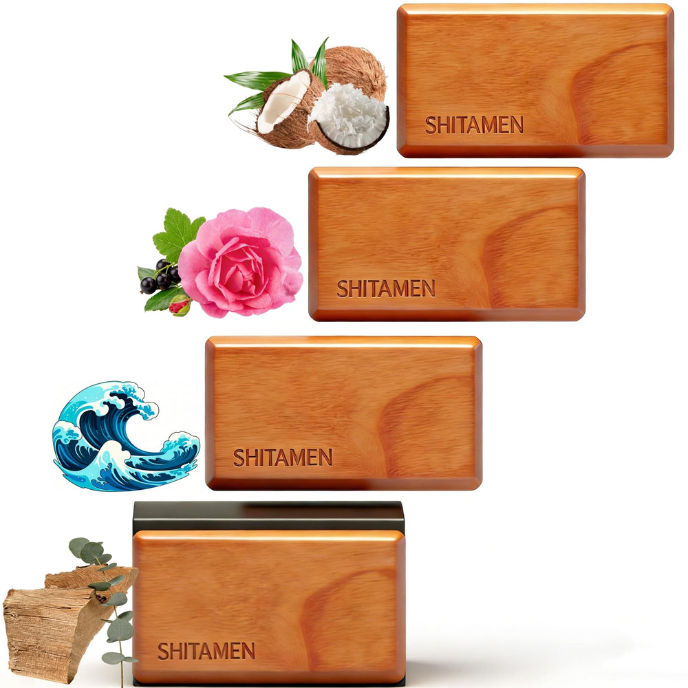 SHITAMEN teak wood car air freshener clip enhances cabin aroma with long-lasting freshness.