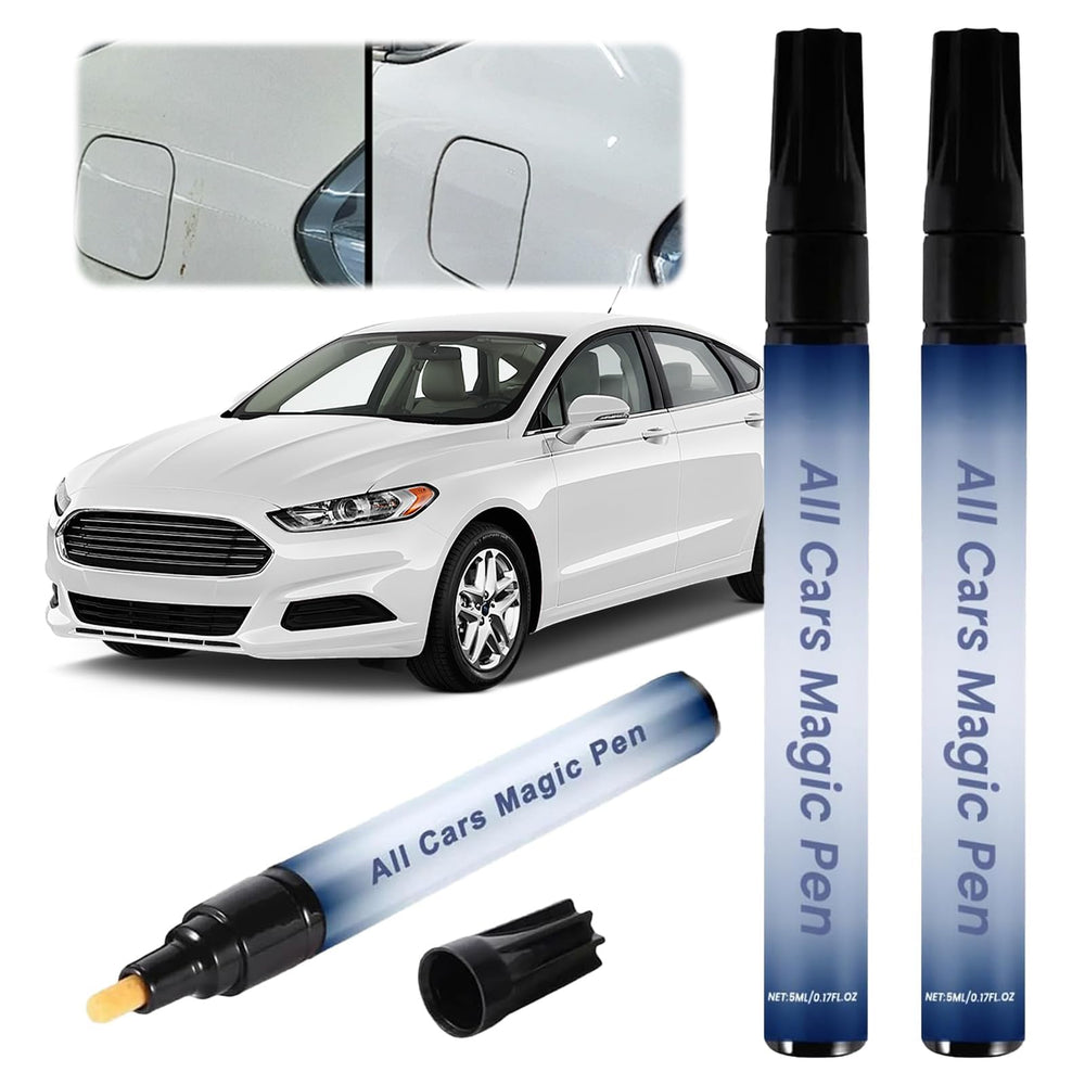 SHIUMORE Magic Car Scratch Remover Pen close-up with precise tip for quick touch-ups