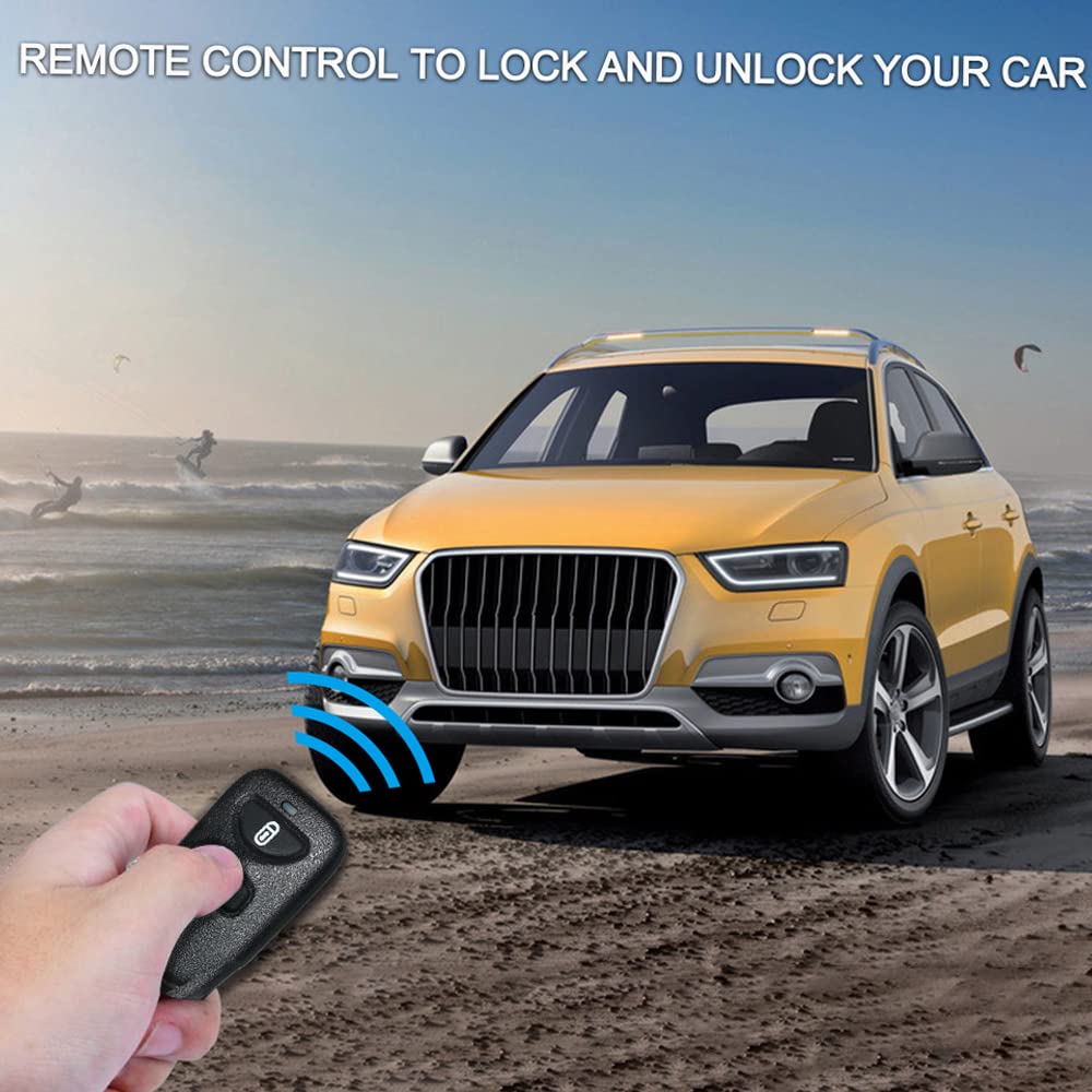 Shkalacar two remote controls offer convenient keyless entry from either side.