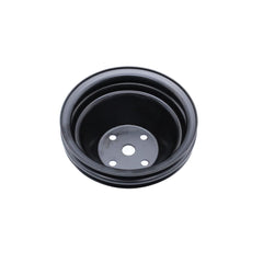 SHLPDFM black steel pulley for Chevrolet small block V8, dependable long-life component