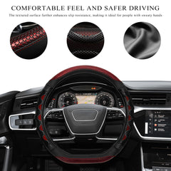 SHMZK leather-like texture adds stylish interior upgrade.