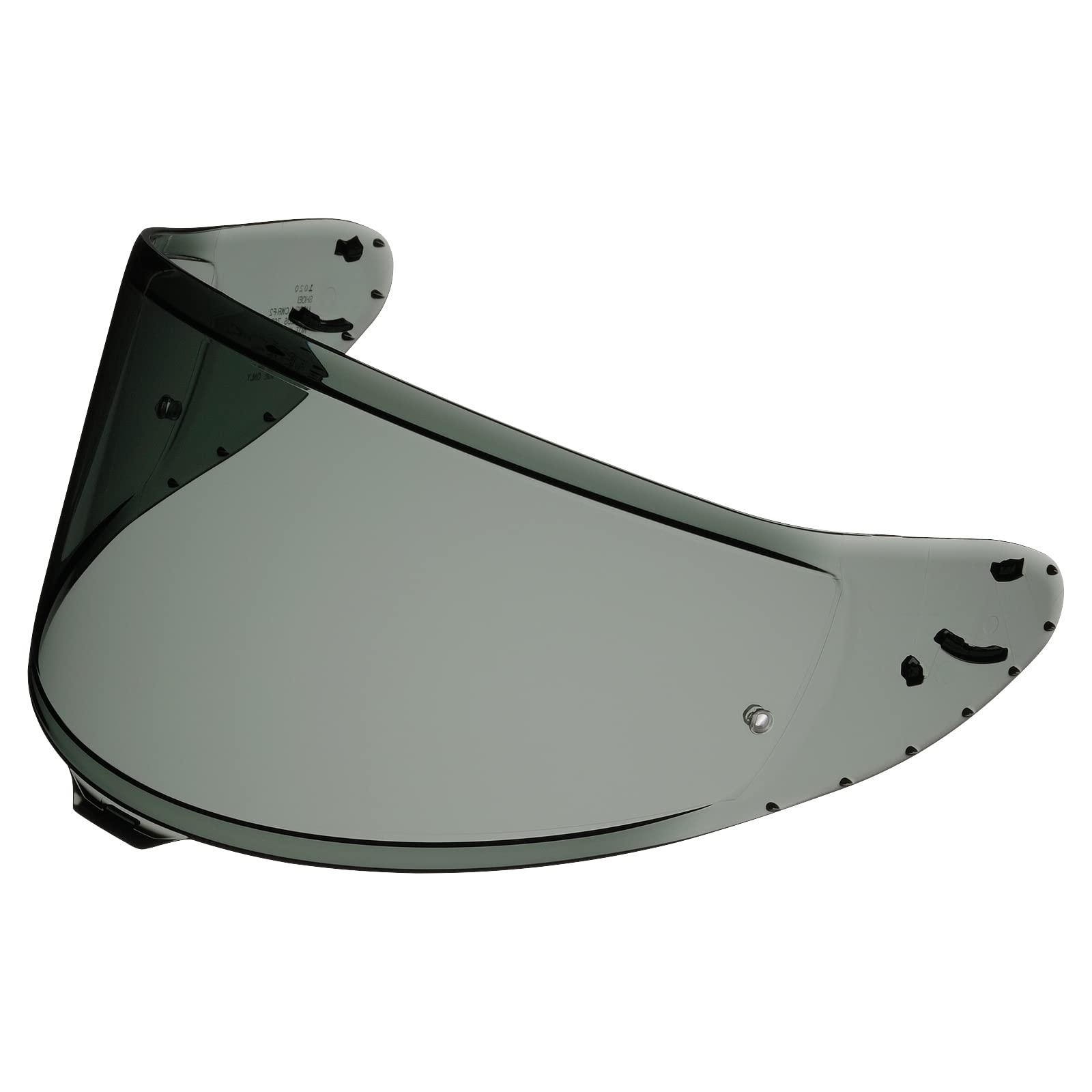 Shoei CWR-F2 face shield with Pinlock EVO for fog-free visibility.