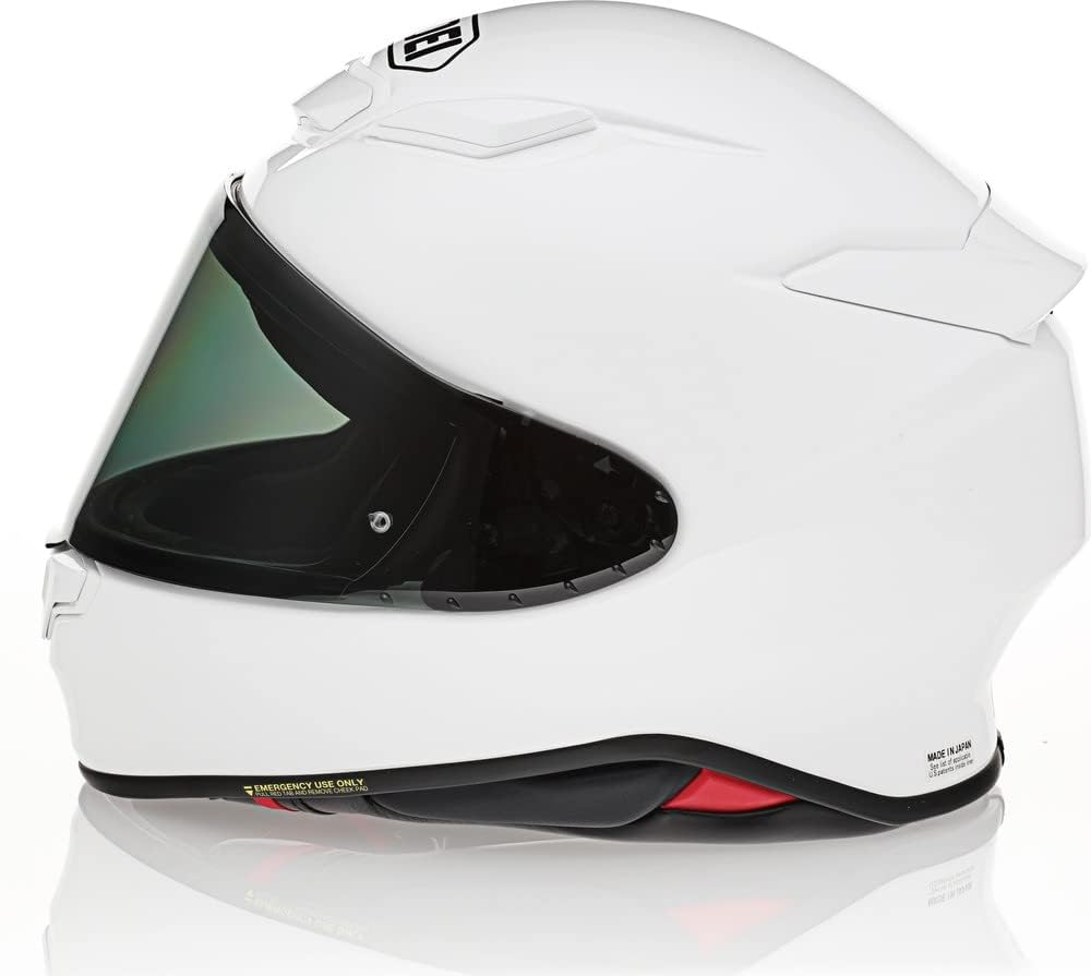 Shoei RF-1400 ventilation system detail for cooling on long rides.