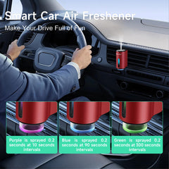 Shonoppy smart diffuser automatically turns on and off in the car.
