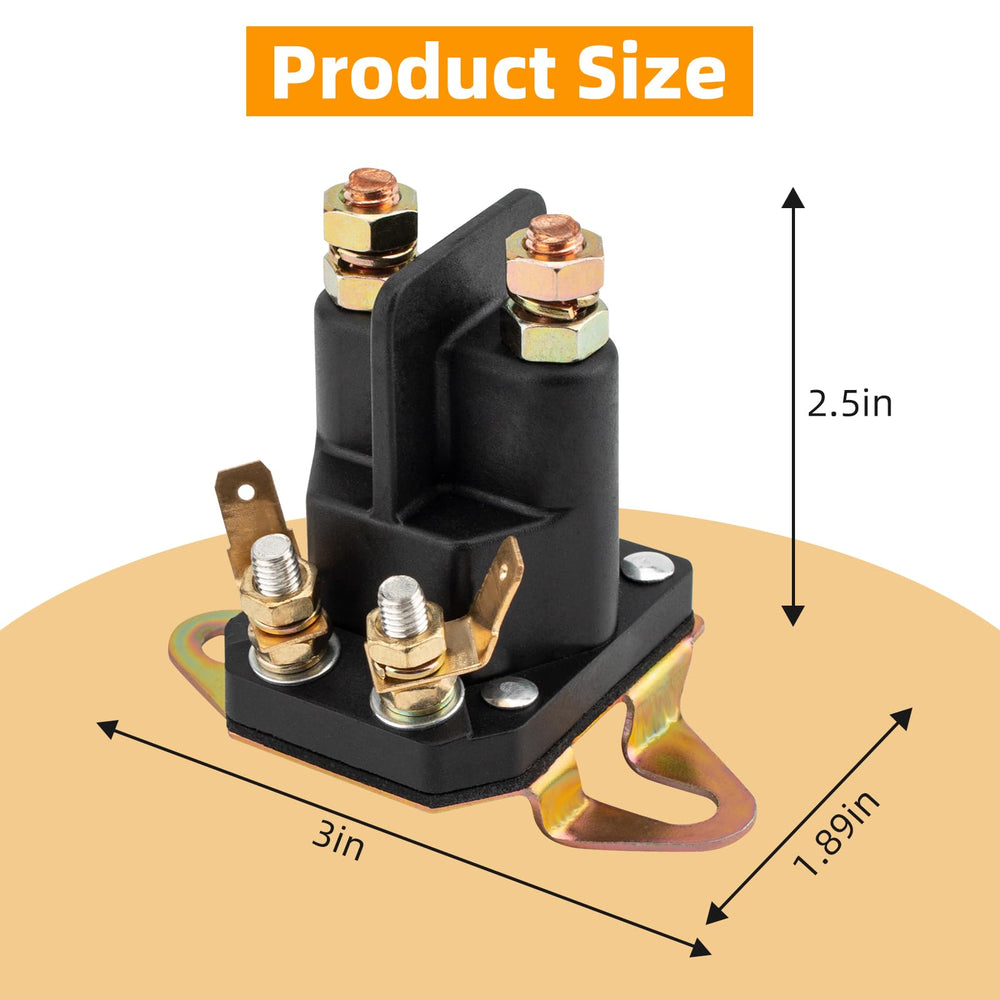 Shoudiantong 27010-7007 starter solenoid for Kawasaki FR691V promotes smooth starting performance.