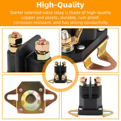 Shoudiantong 27010-7007 starter solenoid for Kawasaki FS481V supports quick engine ignition.