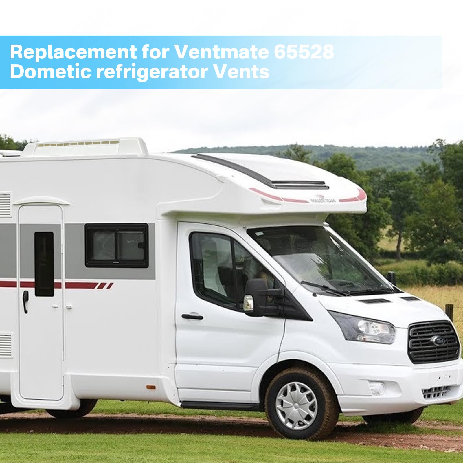 showingo durable high-impact plastic vent cover withstands road use