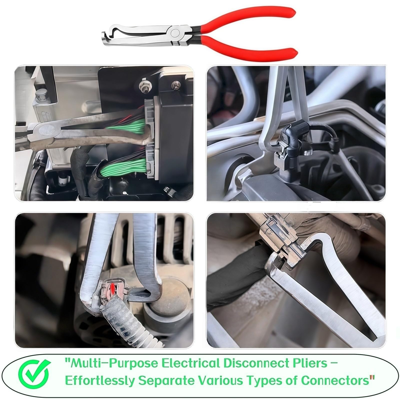 Shrandi double-ended separator tool for safe connector separation.