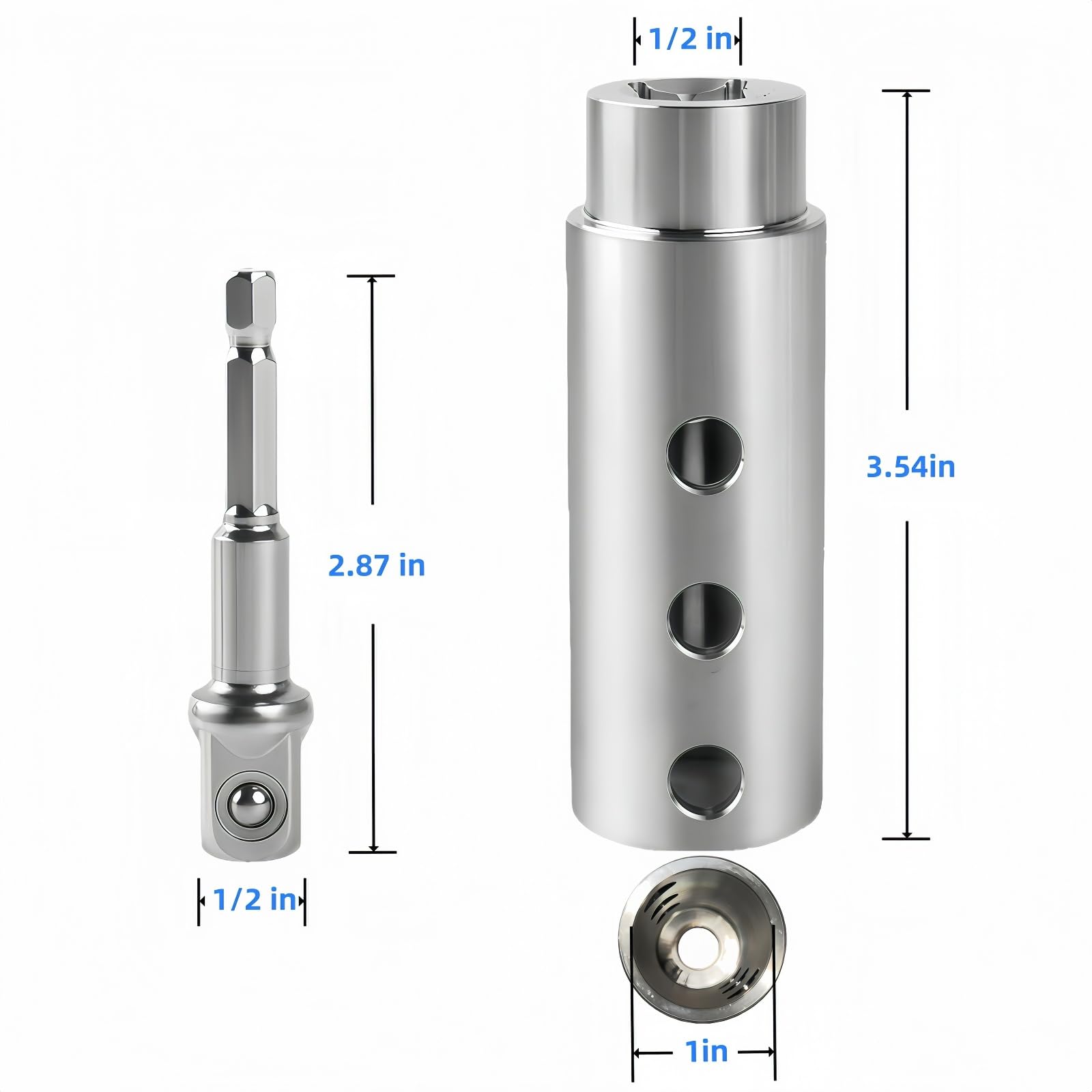 Shrandi safety tips emphasize low-speed operation and stopping before full extension