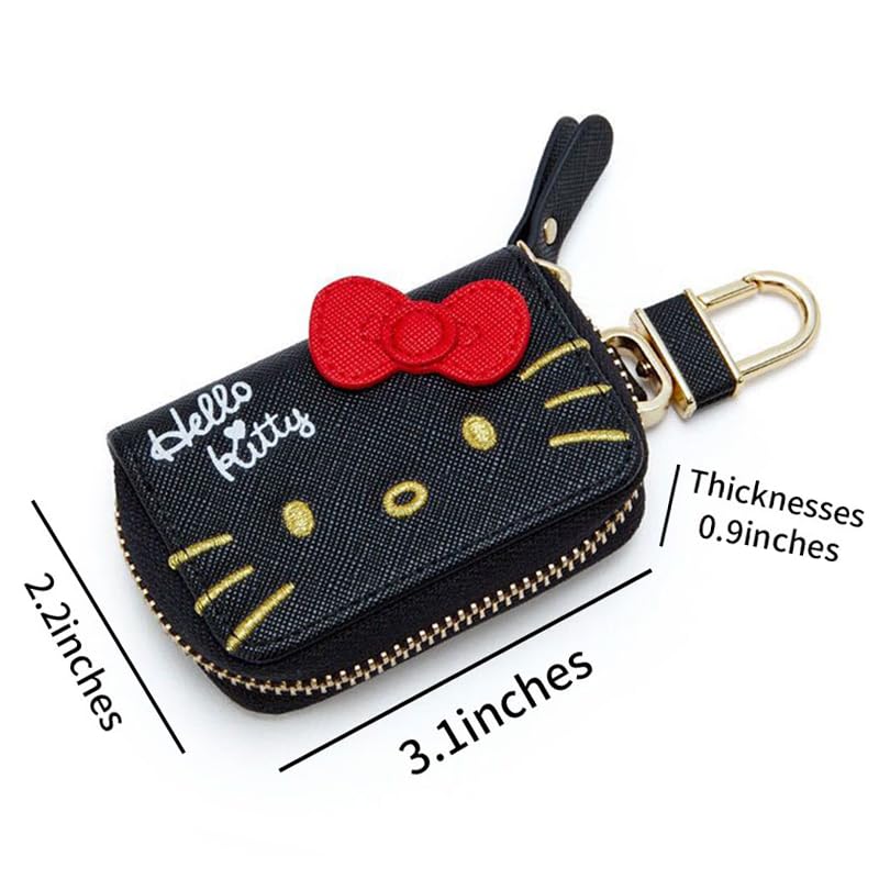 SHSAIEDHA PU leather key holder ring box keeps keys organized and secure.