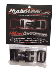 Shubandit Rydewear metal quick release close-up demonstrates durable build