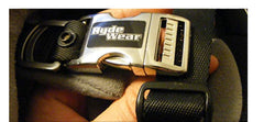 Shubandit Rydewear strap slide eliminates flapping during ride