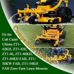 SHUJUKU hitch plate compatible with Cub Cadet Ultima ZT1 and ZT2 models