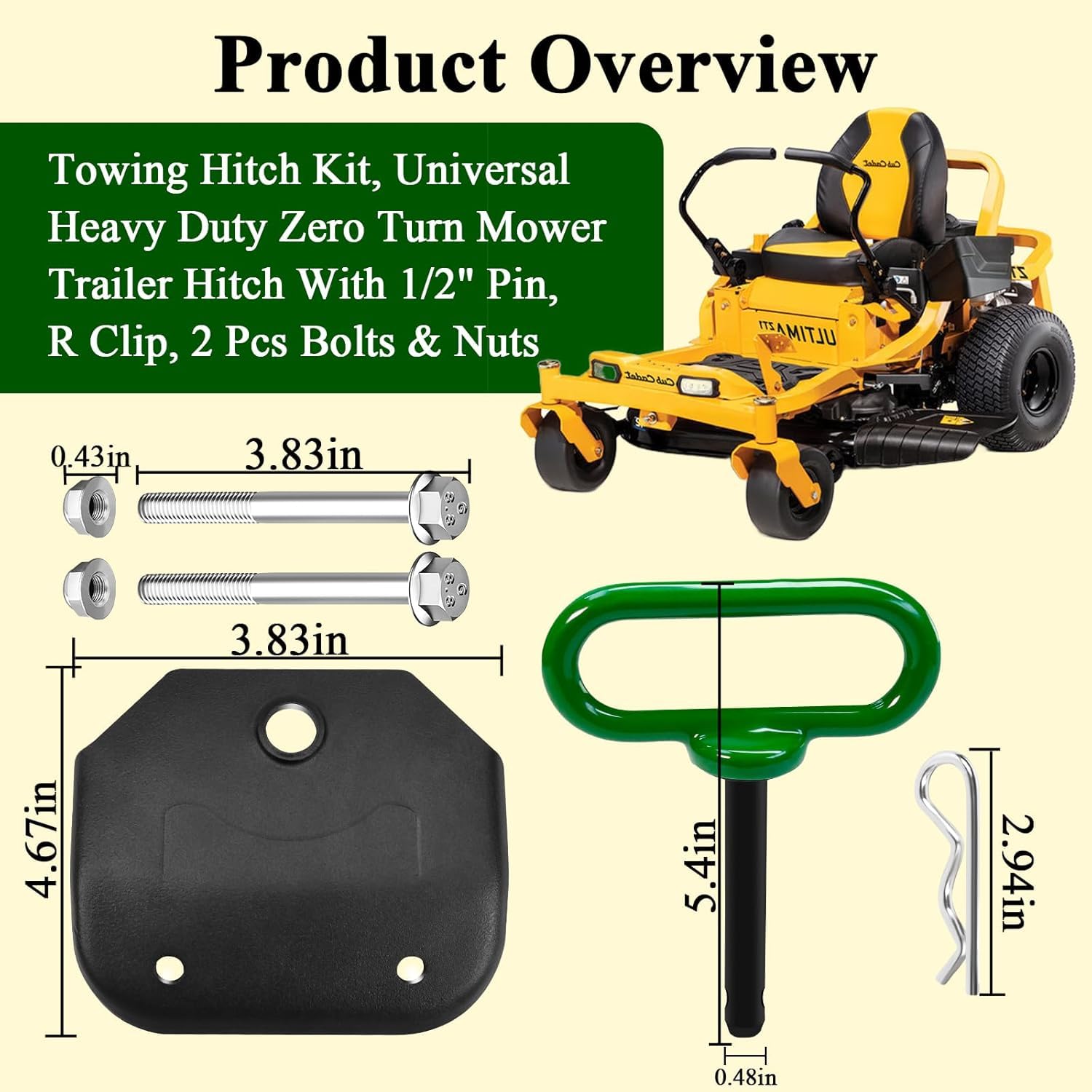 SHUJUKU bolts and nuts ensure sturdy installation for heavy-duty trailer towing