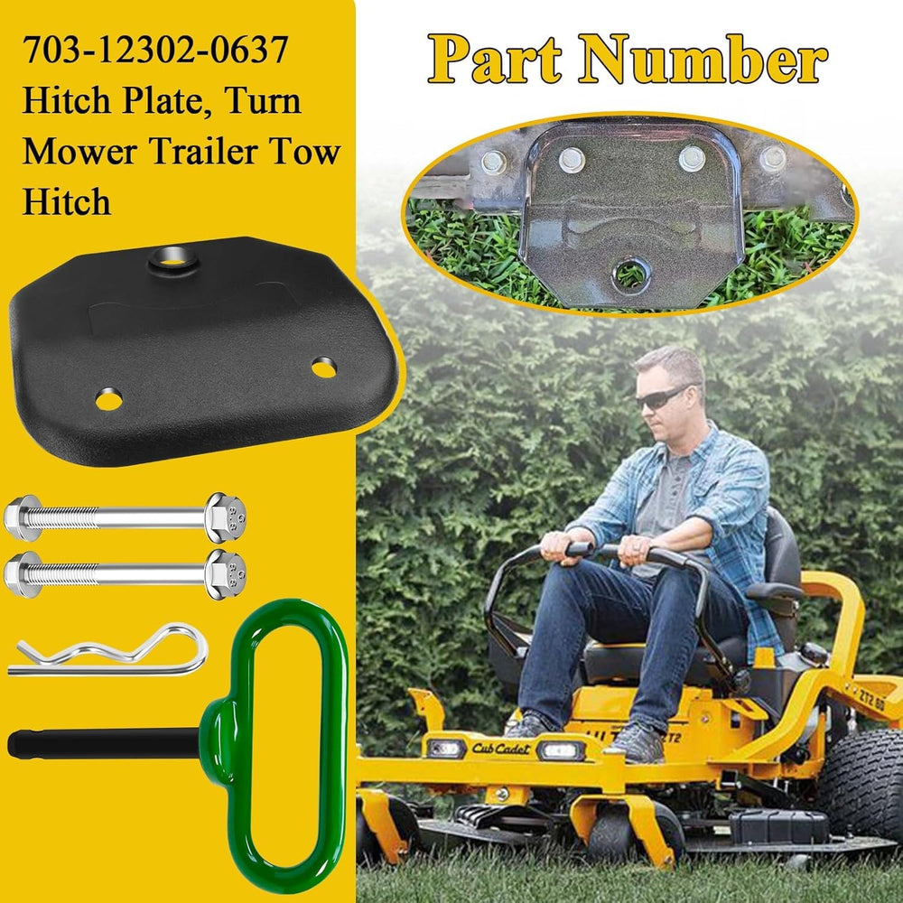 SHUJUKU included R-clip for secure pin retention during mowing tasks