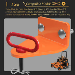 SHUJUKU trailer hitch for Turf Tiger STT ensures reliable trailer connection