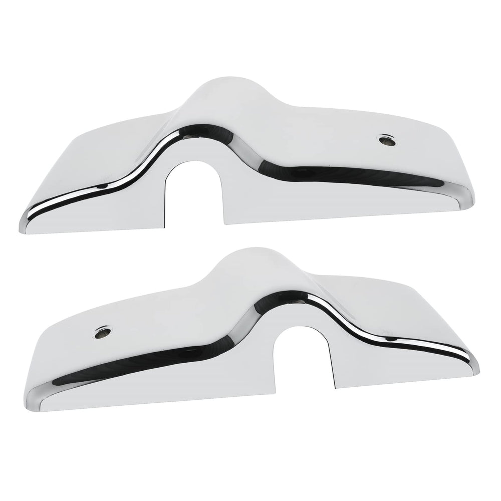 Shunevade mirror cover bracket closeup shows durable plastic and robust construction.
