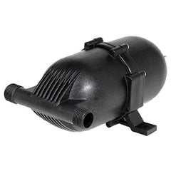 SHURFLO 182-200 accumulator tank in black, compact design for small pump systems.