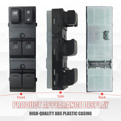 Sianxaido Master window switch back view shows solid construction