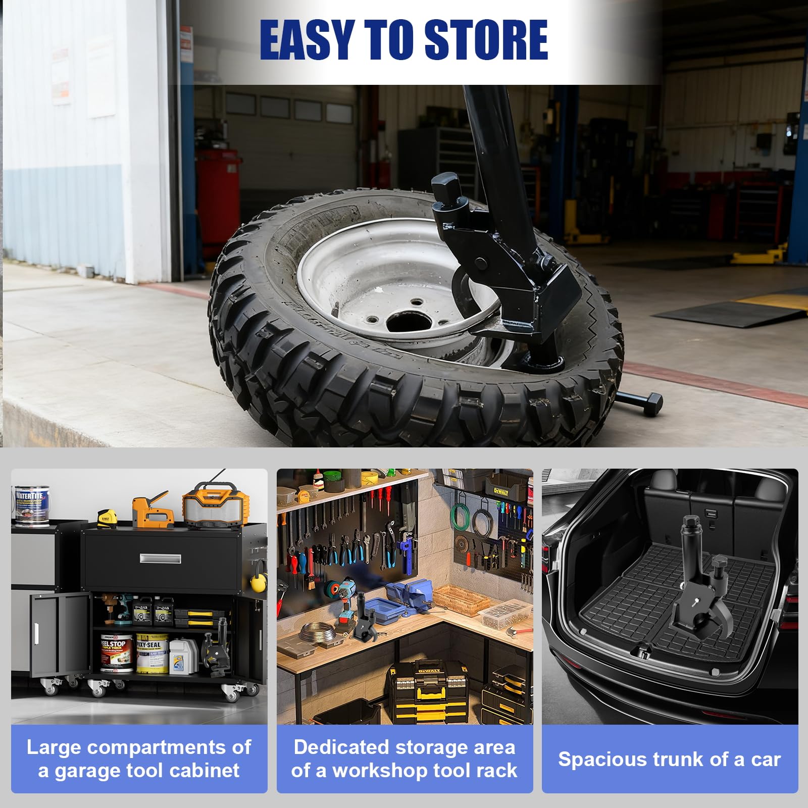 On-site tire removal tool from Siapupy saves time.