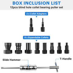 Siapupy 360mm slide hammer for controlled, clean bearing extractions.