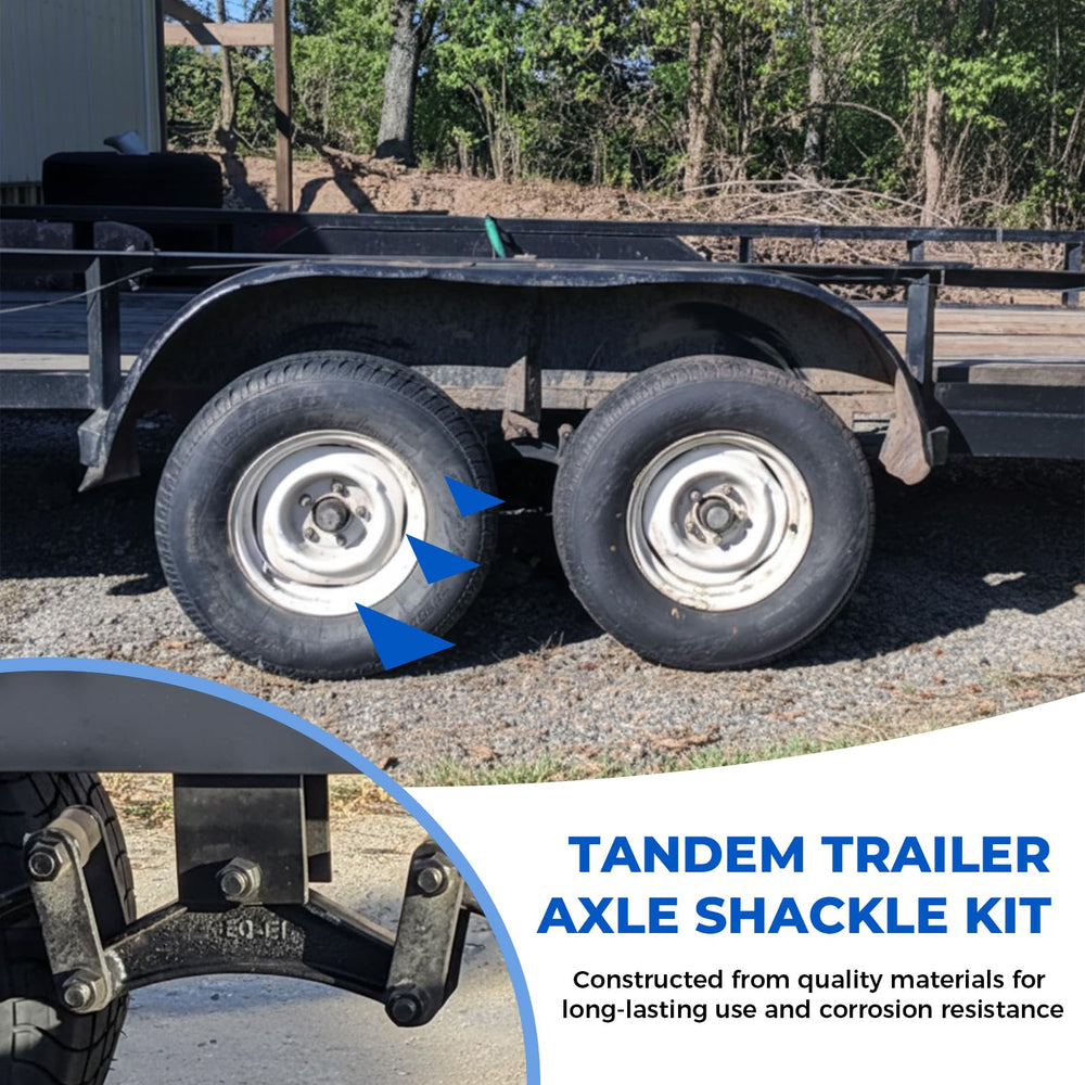 Siapupy installation kit image with all parts for DIY trailer repair.