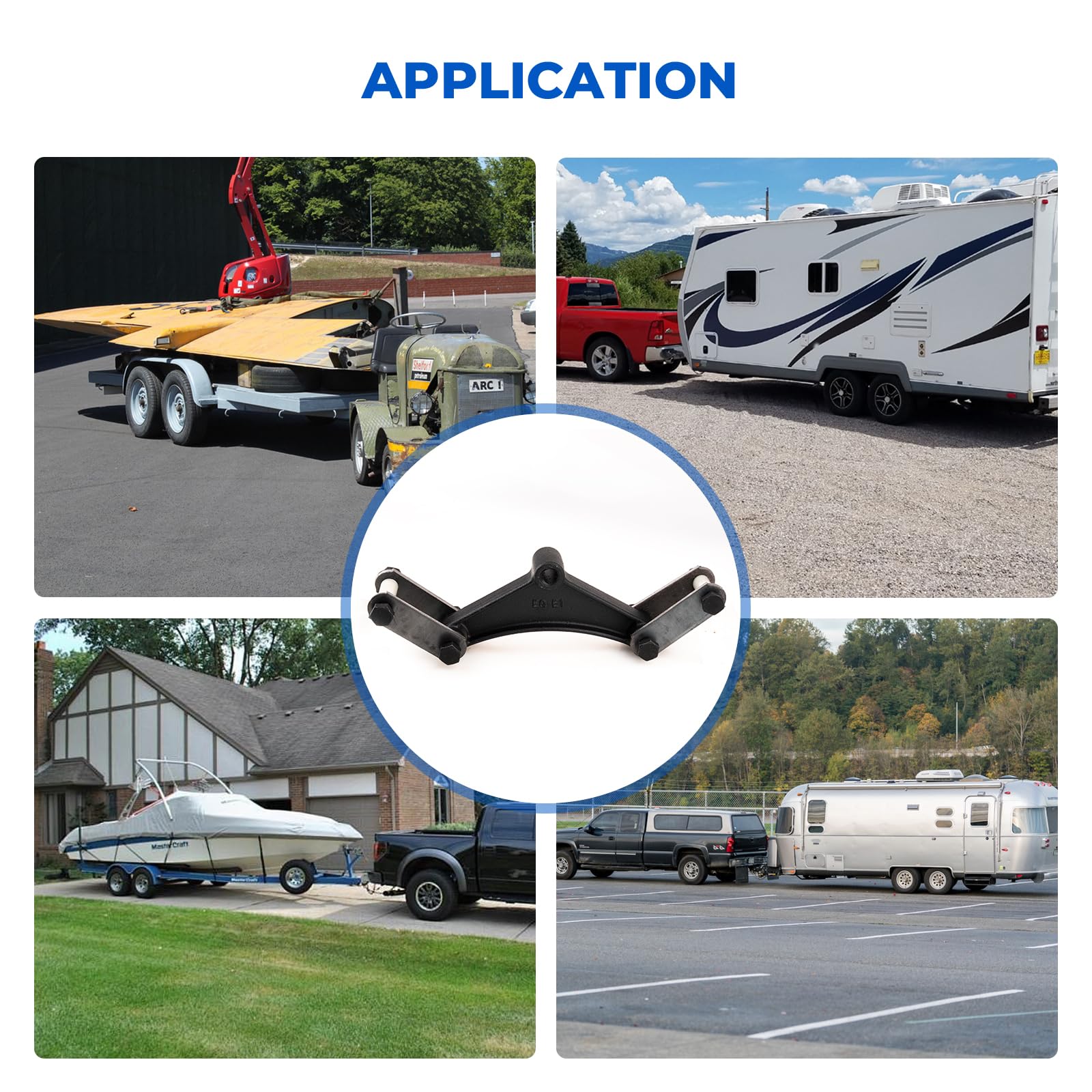 Siapupy package photo depicting complete trailer repair kit for chassis upgrades.
