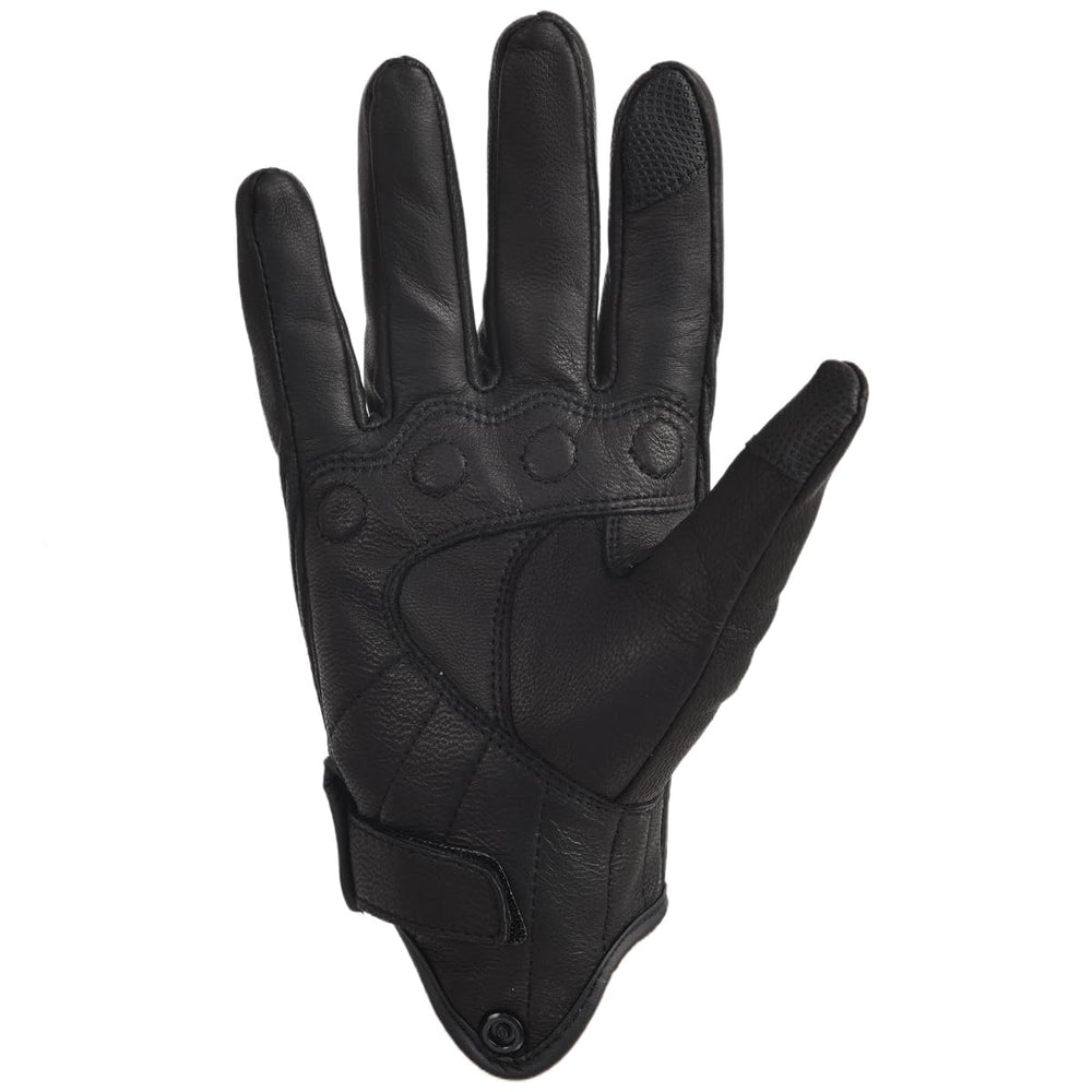 Sibewora gloves in use during urban riding, showcasing practical design.