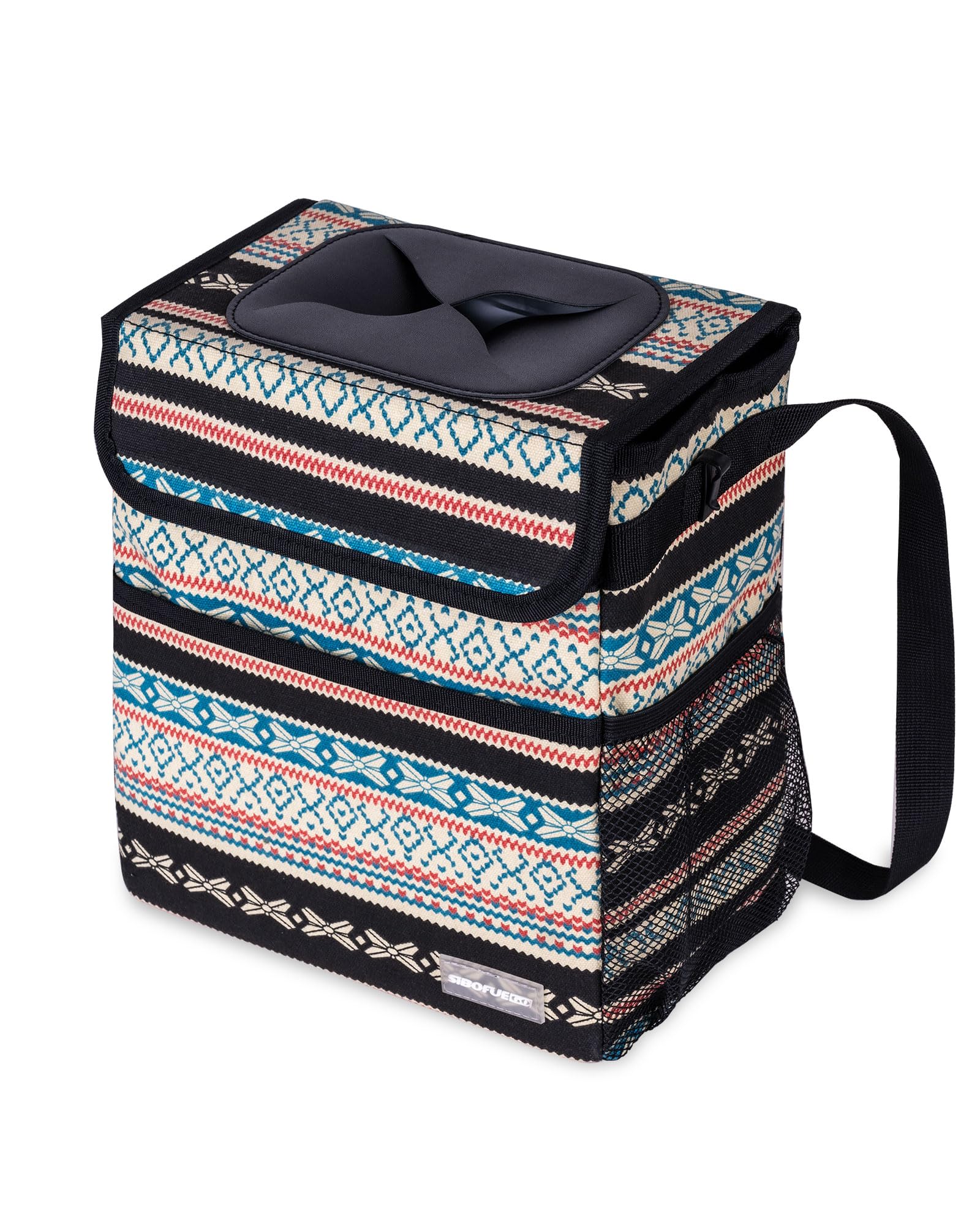SIBOFUEGO in-car organizer pockets keep essentials neatly stored.