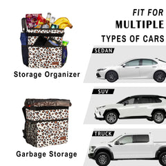 SIBOFUEGO front pocket keeps tissues snacks and toys organized.