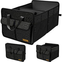 SIBOFUEGO sturdy trunk organizer folded design saves space for travel.
