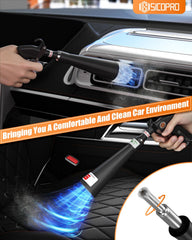 SICOPRO detailing brush nozzle cleans corners without scratches