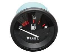 Sierra 57902P fuel gauge dial close-up shows crisp numerals for precise readings