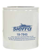 Sierra fuel filter medium front view shows high-flow design for engines