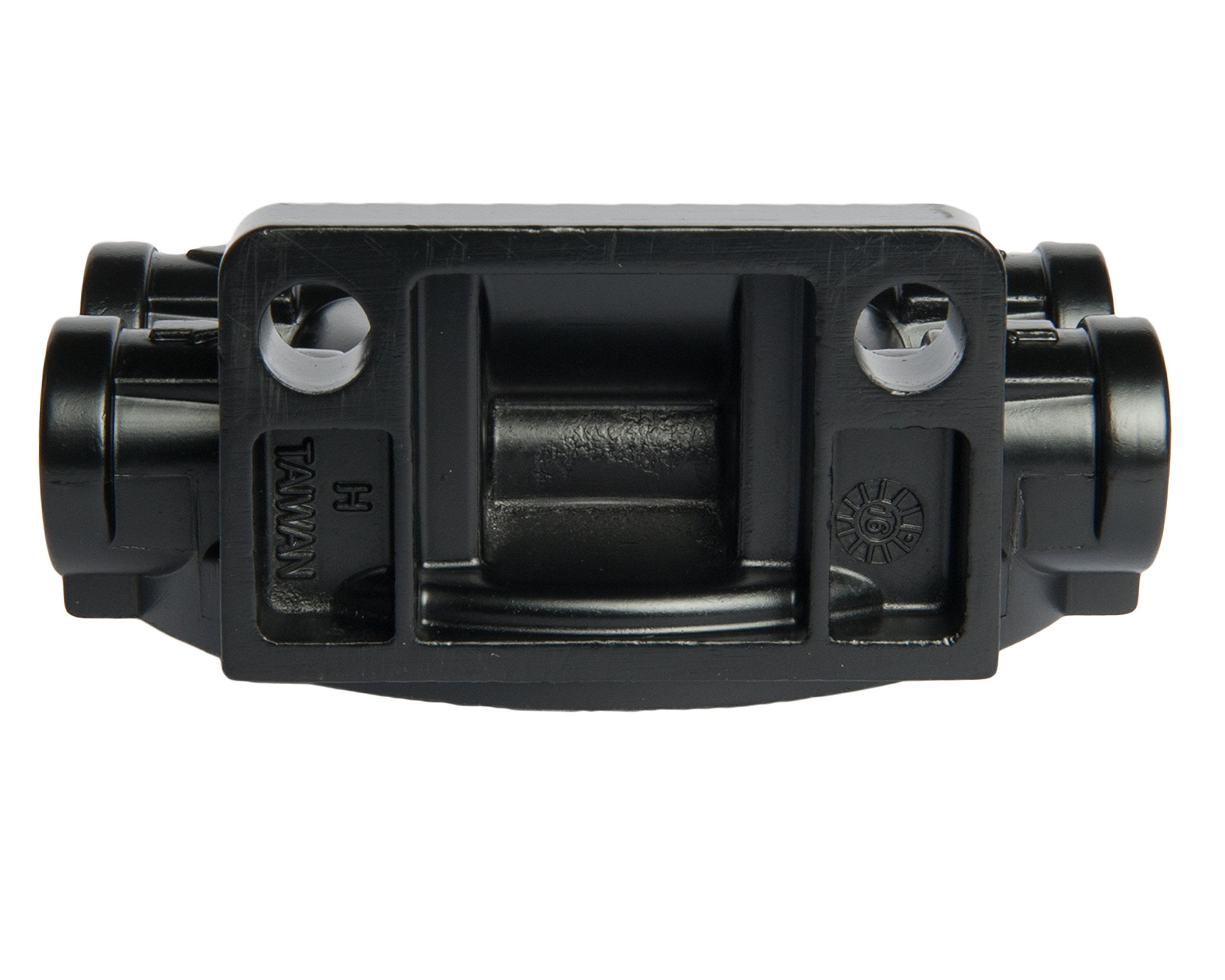 Sierra fuel water separator kit white universal-fit label visible during installation.