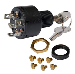 Sierra MP41000 ignition switch with 3-position magneto in white for reliable marine starts