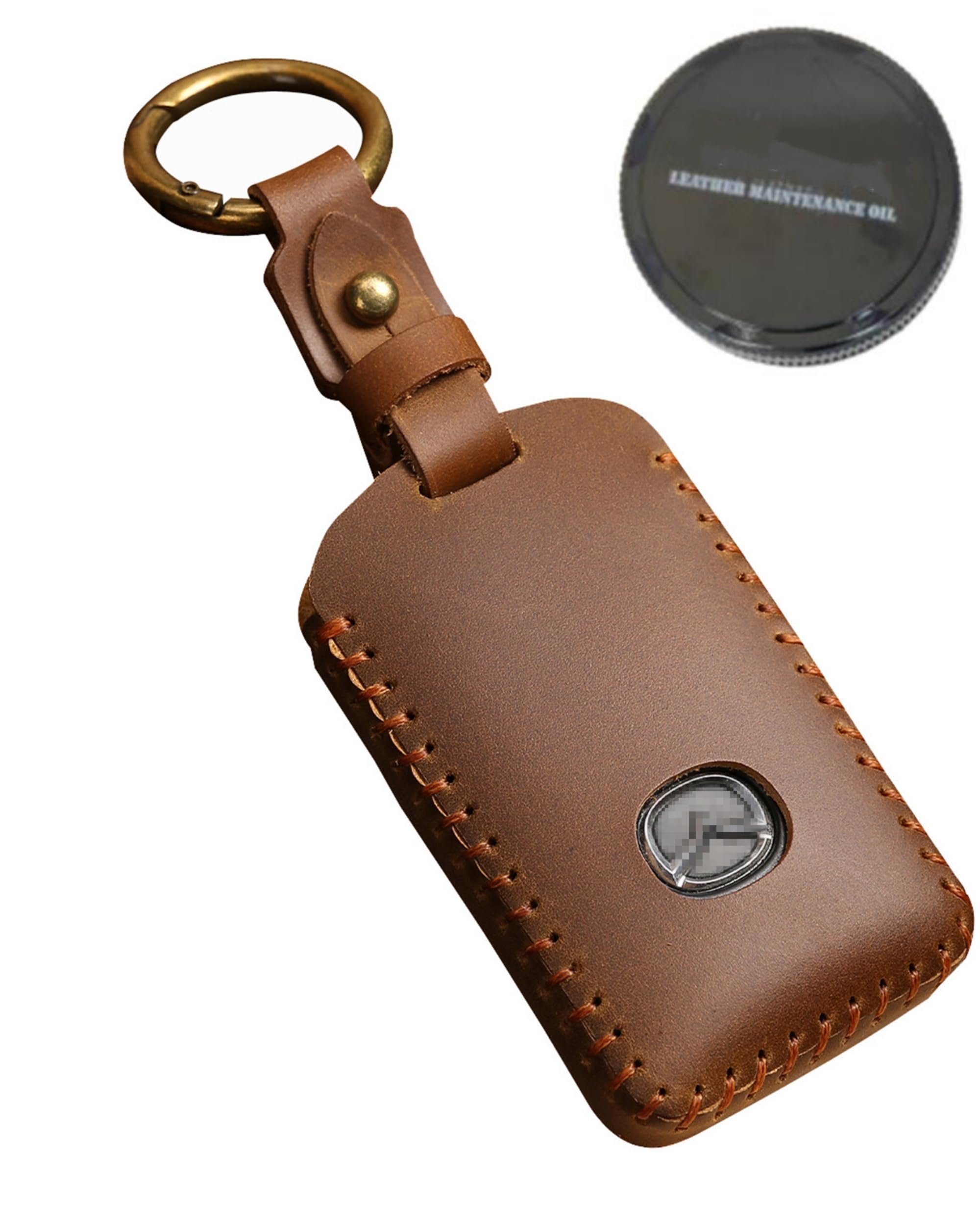 SIEVEN key fob case for Mazda 3 with 4-button access and secure fit.