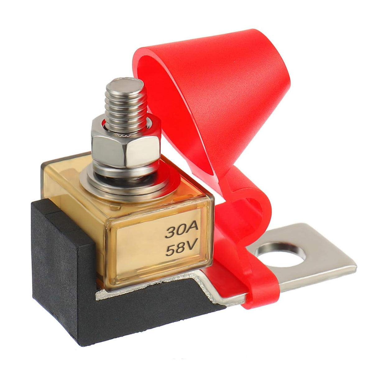 SIGANDG MRBF terminal fuse block for marine applications with high-current protection.