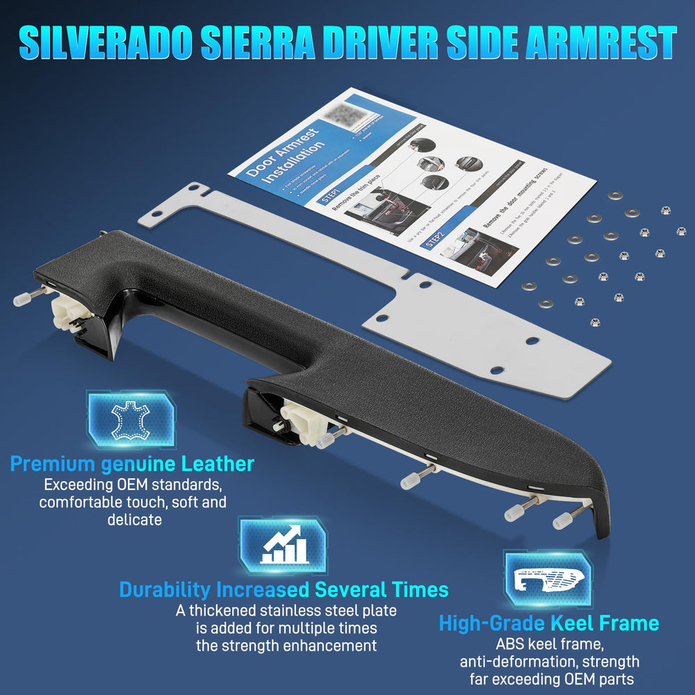 Sigfee front driver-side armrest replacement helps restore panel stability and comfort.